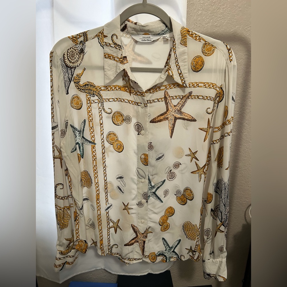 & Other Stories Button Down Top